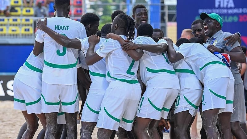 🥅 Mondial de Beach Soccer : Le Sénégal en demi-finales après une victoire renversante face à l’Italie