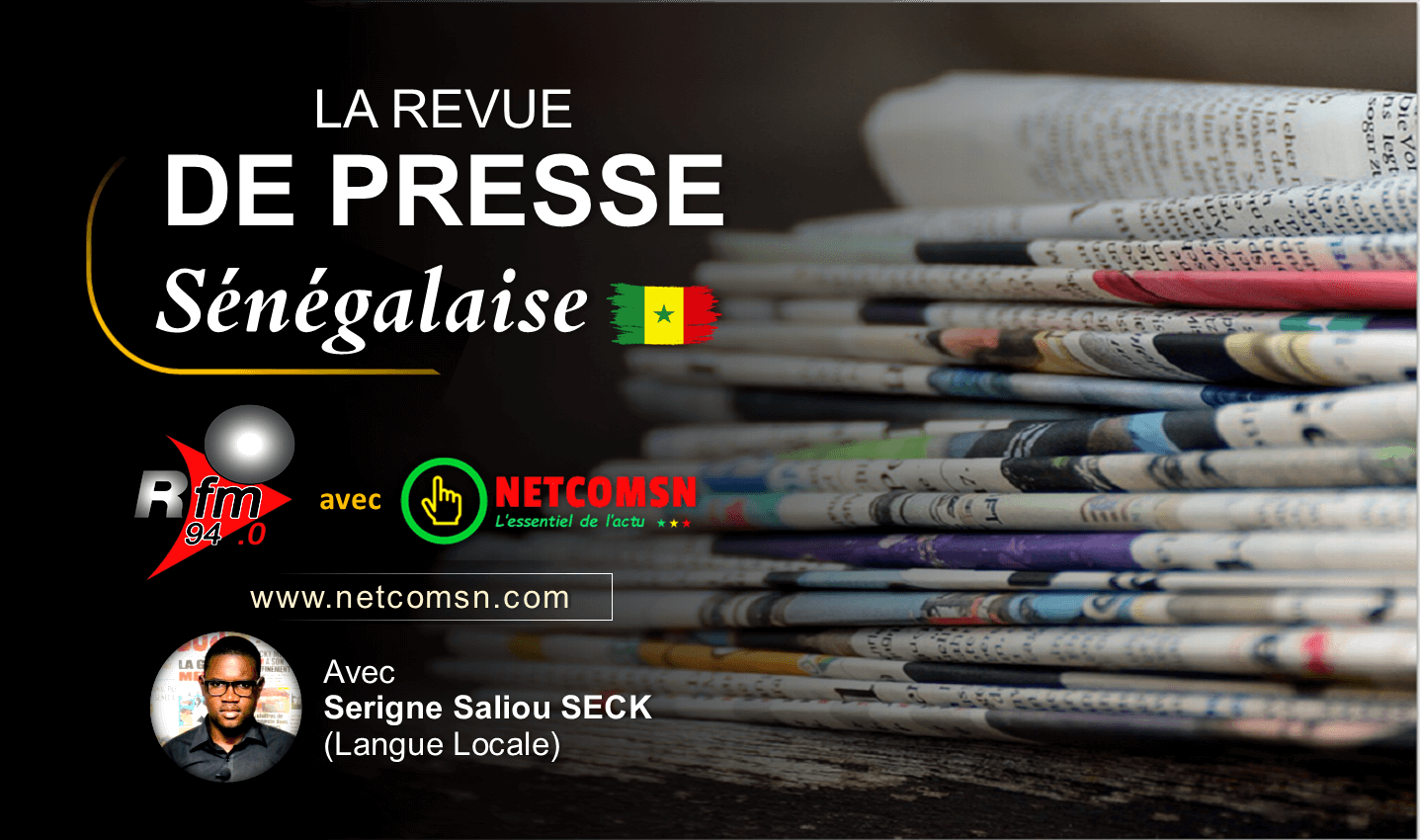 🇸🇳 Revue de presse RFM (Wolof) du lundi 19 Septembre avec Serigne Saliou SECK