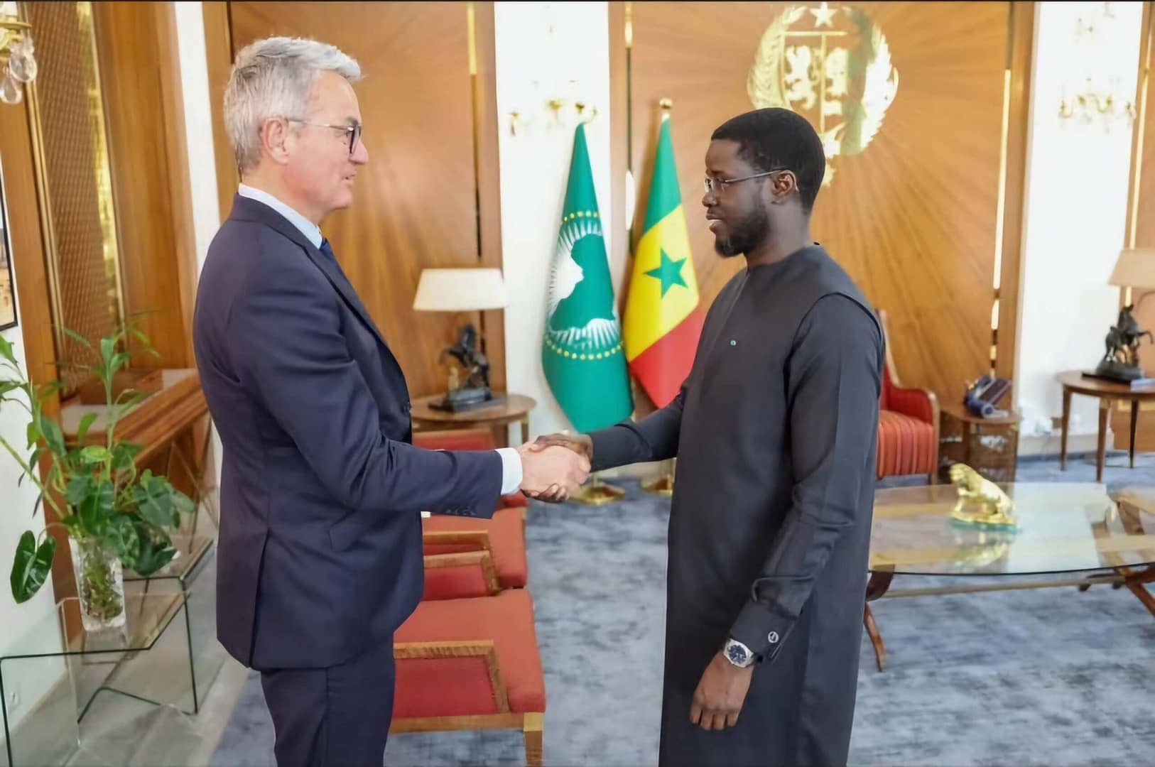 🇸🇳 Bassirou Diomaye Faye reçoit des entrepreneurs étrangers engagés pour la Vision Sénégal 2050 1 🇸🇳 Bassirou Diomaye Faye reçoit des entrepreneurs étrangers engagés pour la Vision Sénégal 2050