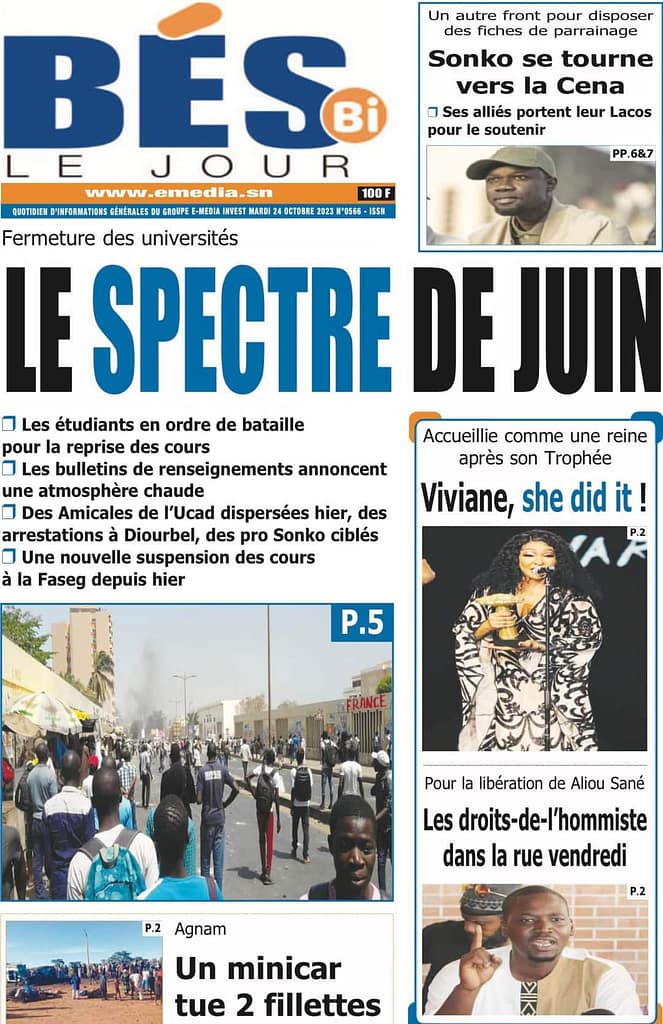🇸🇳 Les gros titres du jour au Sénégal : Mardi 24 Octobre 2023 8 FB IMG 1698130240565