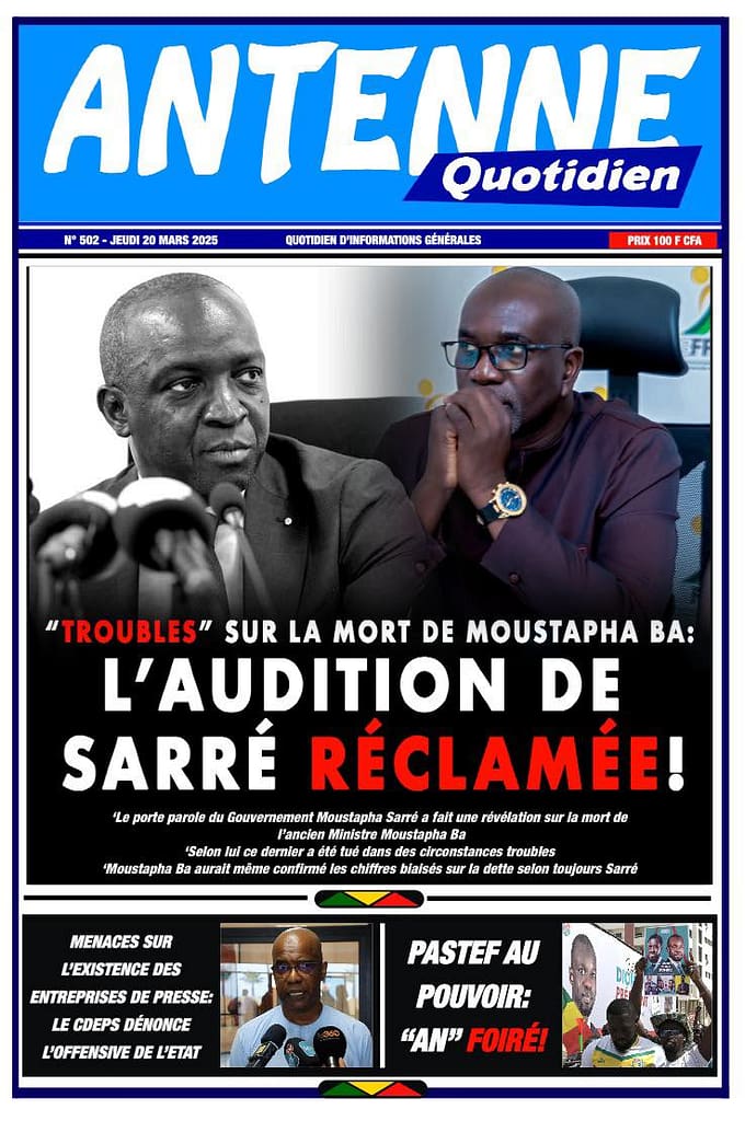 🇸🇳 Les gros titres du jour au Sénégal : Jeudi 20 Mars 2025 22 Internet 20250320 085857 20