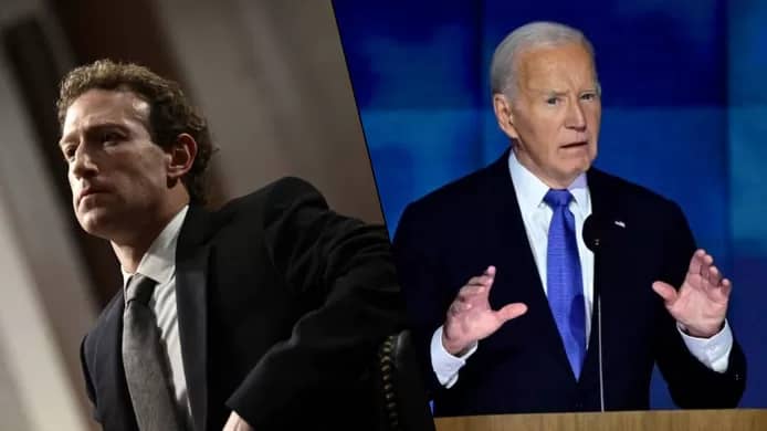 🇺🇸 Les révélations choc de Mark Zuckerberg: “L’administration Biden a exercé des pressions répétées sur nos équipes” 1 🇺🇸 Les révélations choc de Mark Zuckerberg: “L’administration Biden a exercé des pressions répétées sur nos équipes”