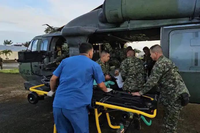 🇨🇴 Huit soldats décèdent dans la chute de leur camion au fond d’un ravin de plus de 100 mètres de profondeur 1 🇨🇴 Huit soldats décèdent dans la chute de leur camion au fond d’un ravin de plus de 100 mètres de profondeur