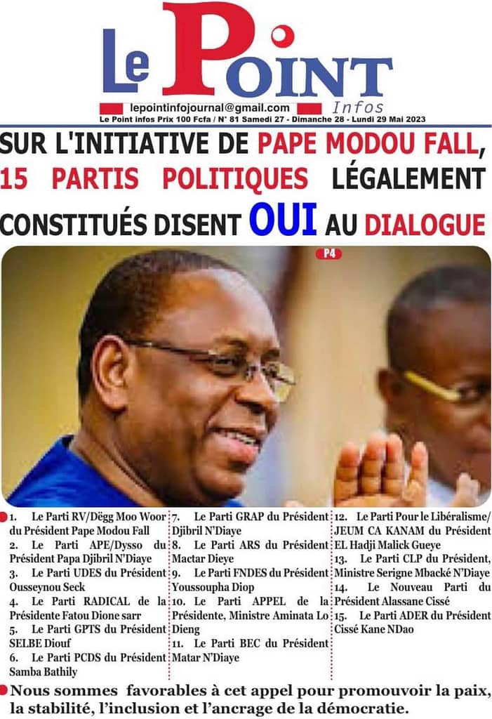 🇸🇳 Les gros titres du jour au Sénégal : Samedi 27 Mai 2023 22 FB IMG 1685174293607