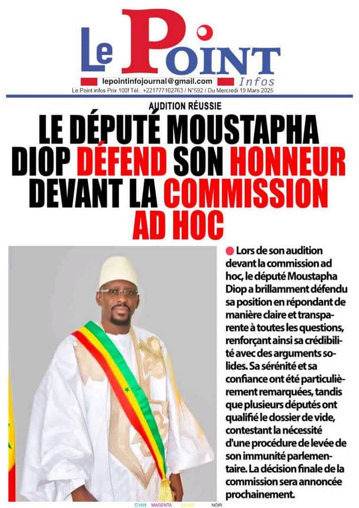🇸🇳 Les gros titres du jour au Sénégal : Mercredi 19 Mars 2025 6 FB IMG 1742373217664
