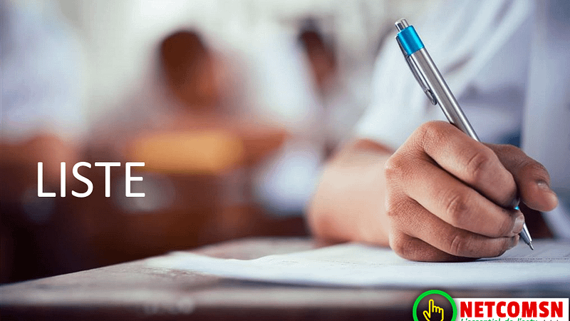 Liste globale des candidats inscrits aux concours eaux et forêts session 2020