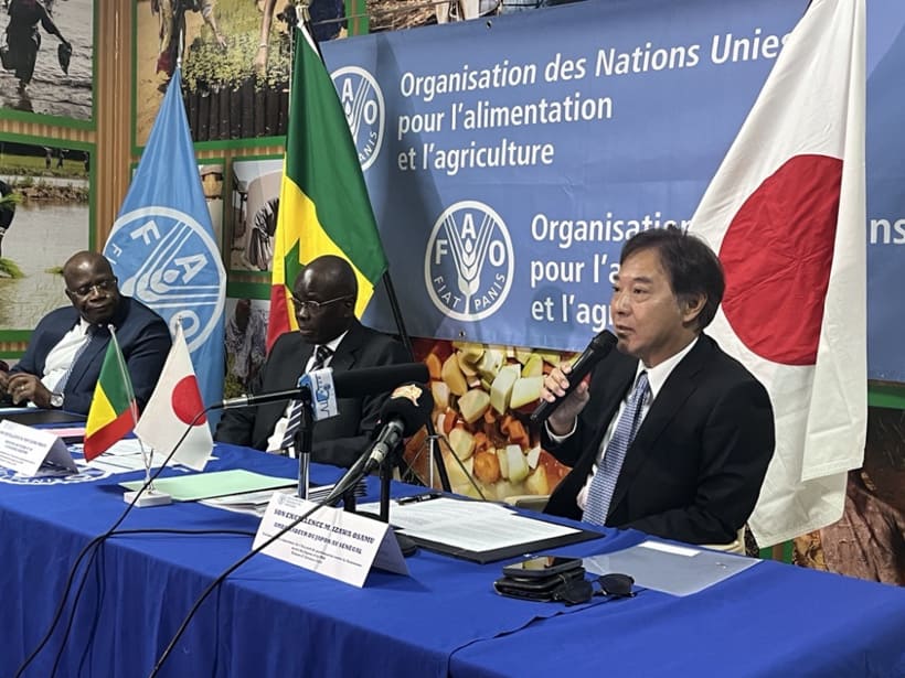 🇸🇳🇯🇵 Signature de Conventions de Don entre le Sénégal et le Japon 1 🇸🇳🇯🇵 Signature de Conventions de Don entre le Sénégal et le Japon