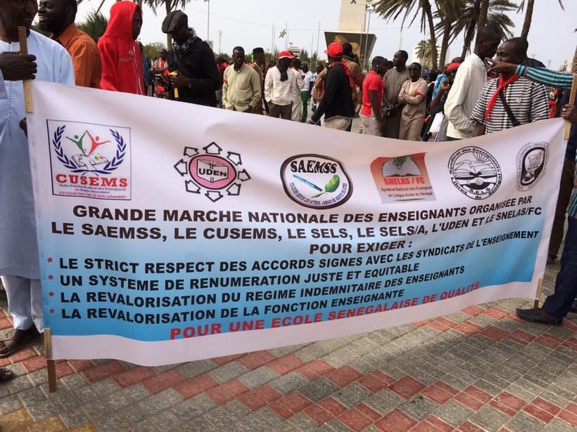 🇸🇳 Enseignement supérieur : les syndicats s’unissent pour négocier avec le gouvernement 1 🇸🇳 Enseignement supérieur : les syndicats s’unissent pour négocier avec le gouvernement