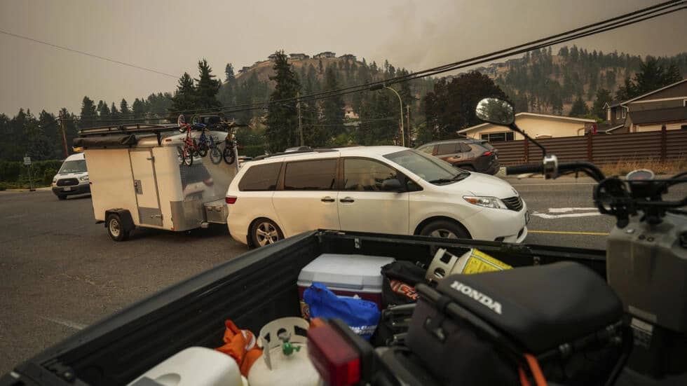 🇨🇦 Incendies au Canada: en Colombie-Britannique, les habitants de Kelowna face aux évacuations 1 🇨🇦 Incendies au Canada: en Colombie-Britannique, les habitants de Kelowna face aux évacuations