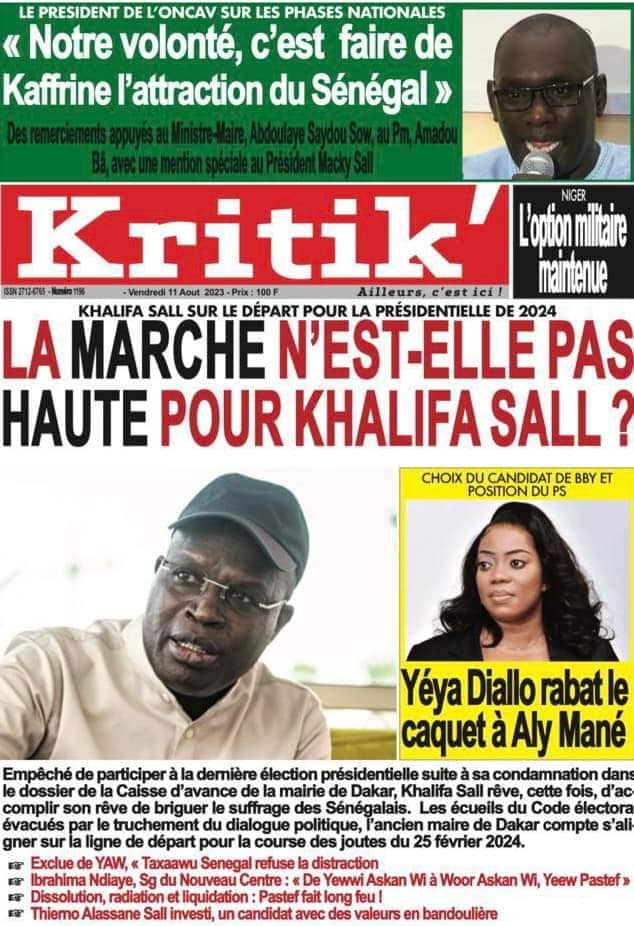 🇸🇳 Les gros titres du jour au Sénégal : Vendredi 11 Août 2023 20 FB IMG 1691733088868