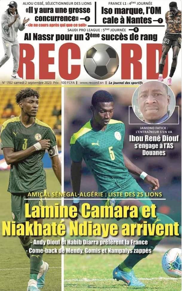 🇸🇳 Les gros titres du jour au Sénégal : Samedi 02 Septembre 2023 31 FB IMG 1693634835276