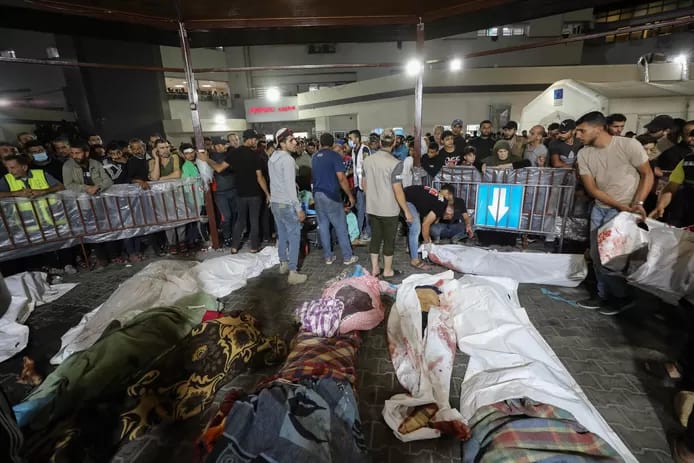 🇵🇸 La frappe israélienne sur un hôpital à Gaza ayant fait au moins 200 morts indigne le monde 2 image 104