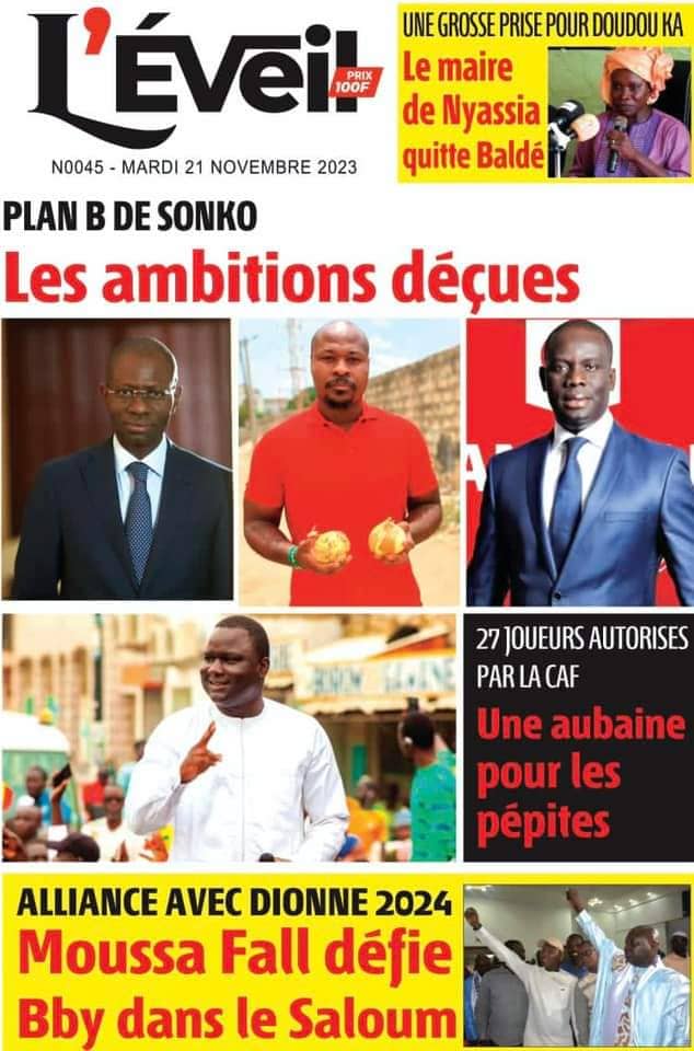 🇸🇳 Les gros titres du jour au Sénégal : Mardi 21 Novembre 2023 27 FB IMG 1700546598590