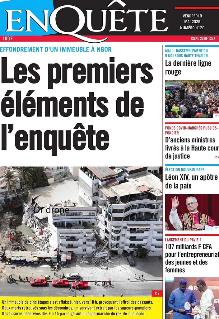 🇸🇳 Les gros titres du jour au Sénégal : Vendredi 09 Mai 2025 7 FB IMG 1746769418448 1