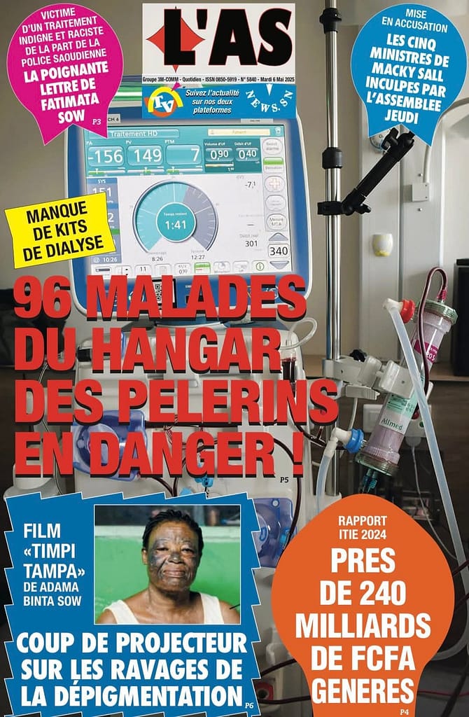 🇸🇳 Les gros titres du jour au Sénégal : Mardi 06 Mai 2025 9 FB IMG 1746510831637