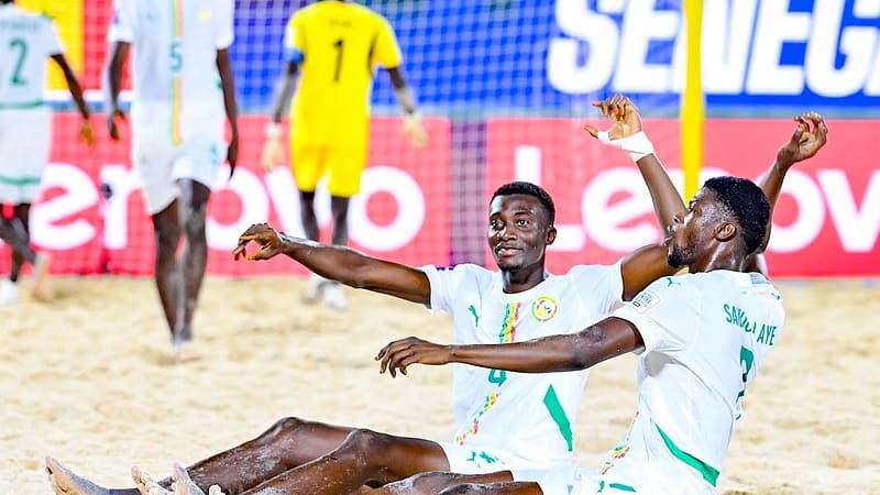🥅 Beach Soccer – Mondial 2025 : les Lions survolent Tahiti (6-3) et filent en quarts