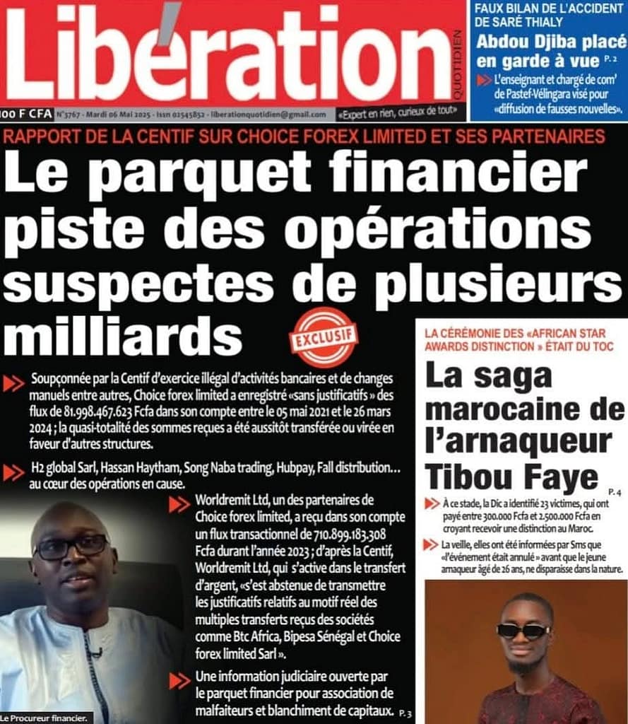 🇸🇳 Les gros titres du jour au Sénégal : Mardi 06 Mai 2025 10 FB IMG 1746510829442