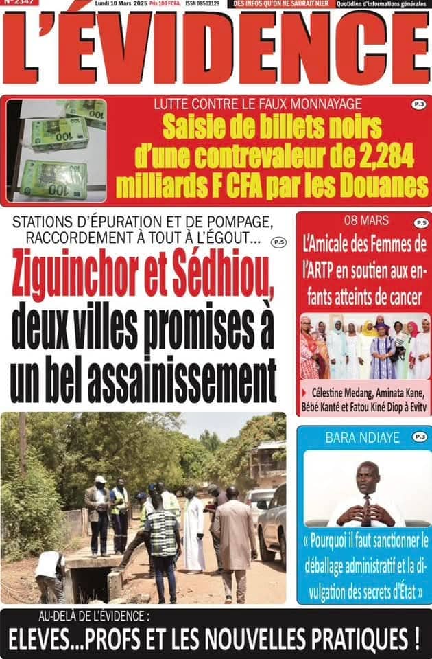 🇸🇳 Les gros titres du jour au Sénégal : Lundi 10 Mars 2025 32 FB IMG 1741584069816