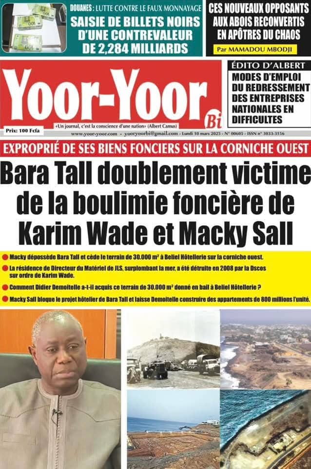 🇸🇳 Les gros titres du jour au Sénégal : Lundi 10 Mars 2025 35 FB IMG 1741584075424